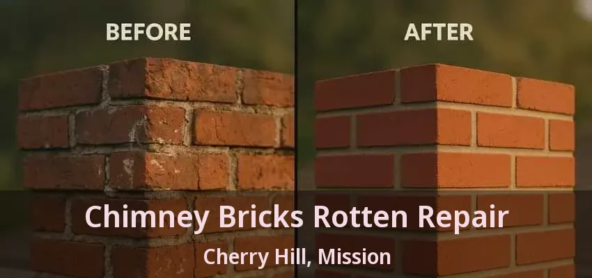 Chimney Bricks Rotten Repair Cherry Hill, Mission - BC