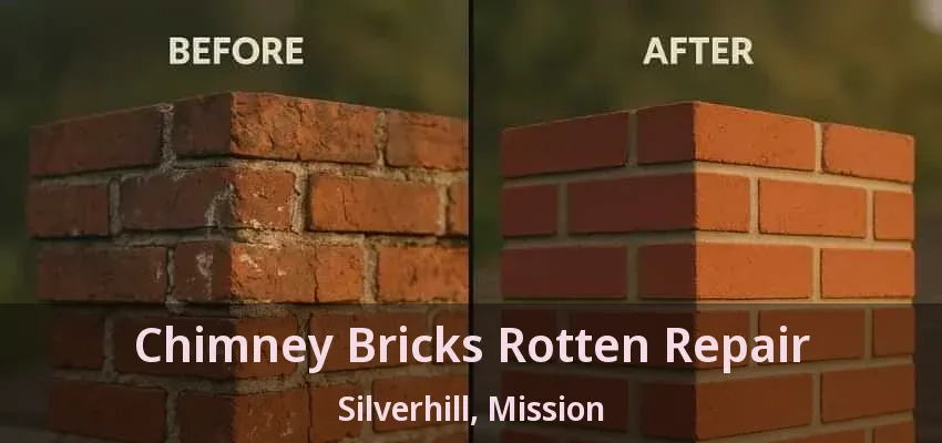 Chimney Bricks Rotten Repair Silverhill, Mission - BC