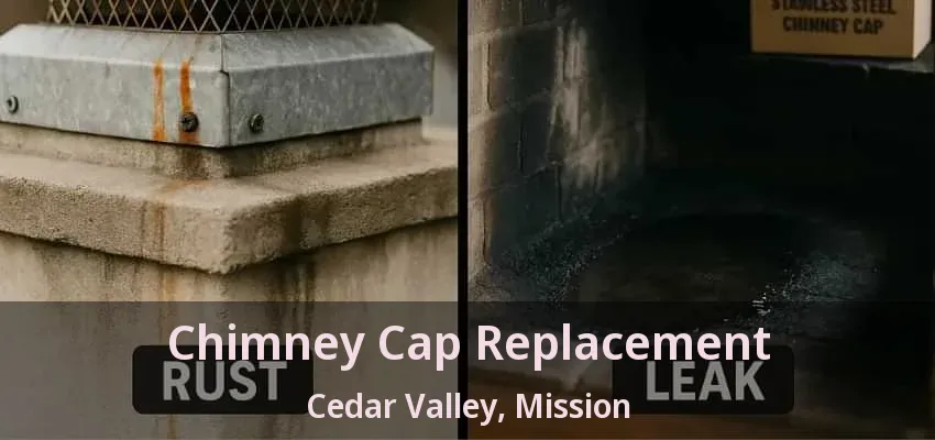 Chimney Cap Replacement Cedar Valley, Mission - BC