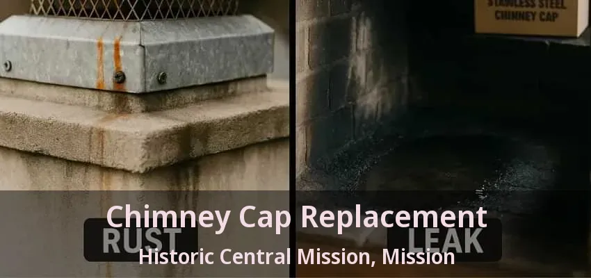 Chimney Cap Replacement Historic Central Mission, Mission - BC