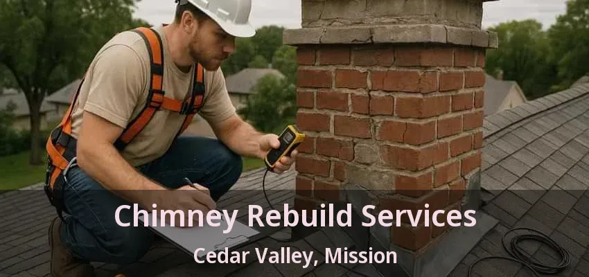 Chimney Rebuild Services Cedar Valley, Mission - BC