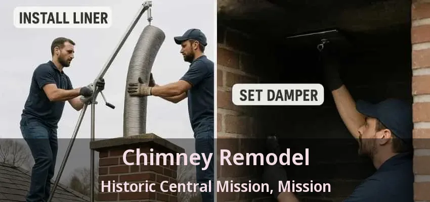 Chimney Remodel Historic Central Mission, Mission - BC