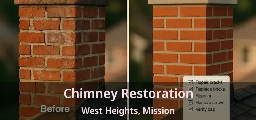 Chimney Restoration West Heights, Mission - BC