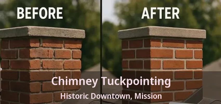 Chimney Tuckpointing Historic Downtown, Mission - BC