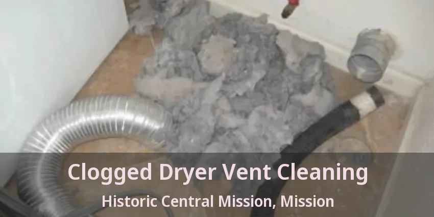 Clogged Dryer Vent Cleaning Historic Central Mission, Mission - BC