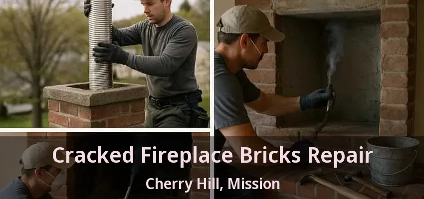 Cracked Fireplace Bricks Repair Cherry Hill, Mission - BC