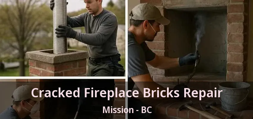 Cracked Fireplace Bricks Repair Mission - BC