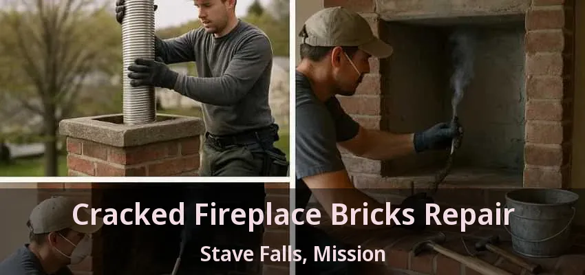Cracked Fireplace Bricks Repair Stave Falls, Mission - BC