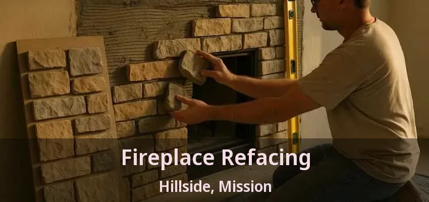 Fireplace Refacing Hillside, Mission - BC