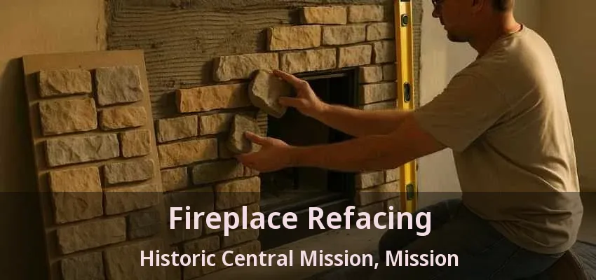 Fireplace Refacing Historic Central Mission, Mission - BC