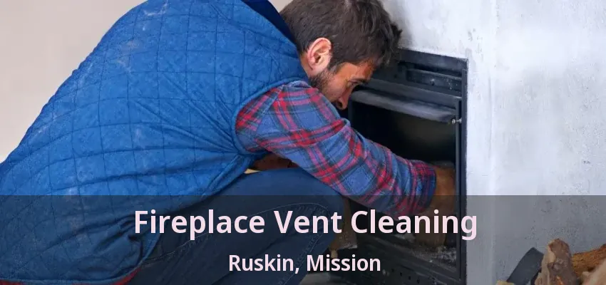 Fireplace Vent Cleaning Ruskin, Mission - BC