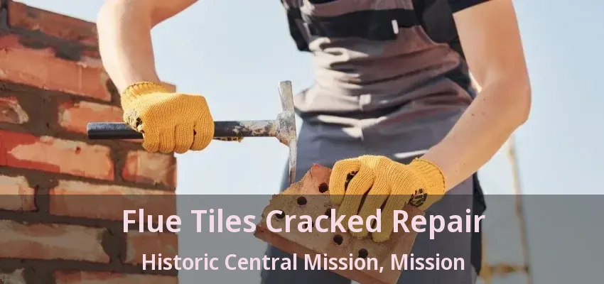 Flue Tiles Cracked Repair Historic Central Mission, Mission - BC