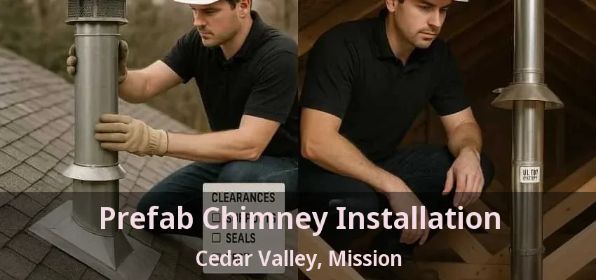 Prefab Chimney Installation Cedar Valley, Mission - BC